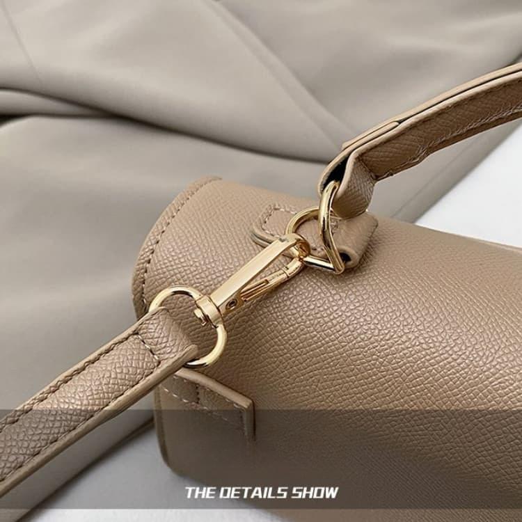 Lock Small Square Bag Women's Shoulder Handbag