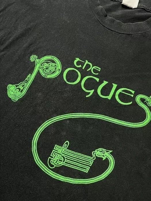 The Pogues Shirt, The Pogues Band Cotton Black Unisex T-shirt Reprint S-5XL M