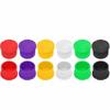 12Pcs/Pack Leak Free Glass Vials Protective Vial Caps Reusable Leak-Proof Bottle Cap Dust Plug Sealer Stopper