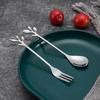 Creative Branch Dessert Fork and Spoon Set