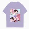 Kid's Anime Printed Short Sleeved T-shirt