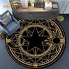 Cartoon Spielmatte Card Captor Sakura Kinomoto Magic Circle Puzzle Matten Kinder Runde Teppich
