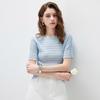 Komombo 2026 Short-Sleeve Knit T-Shirt for Women