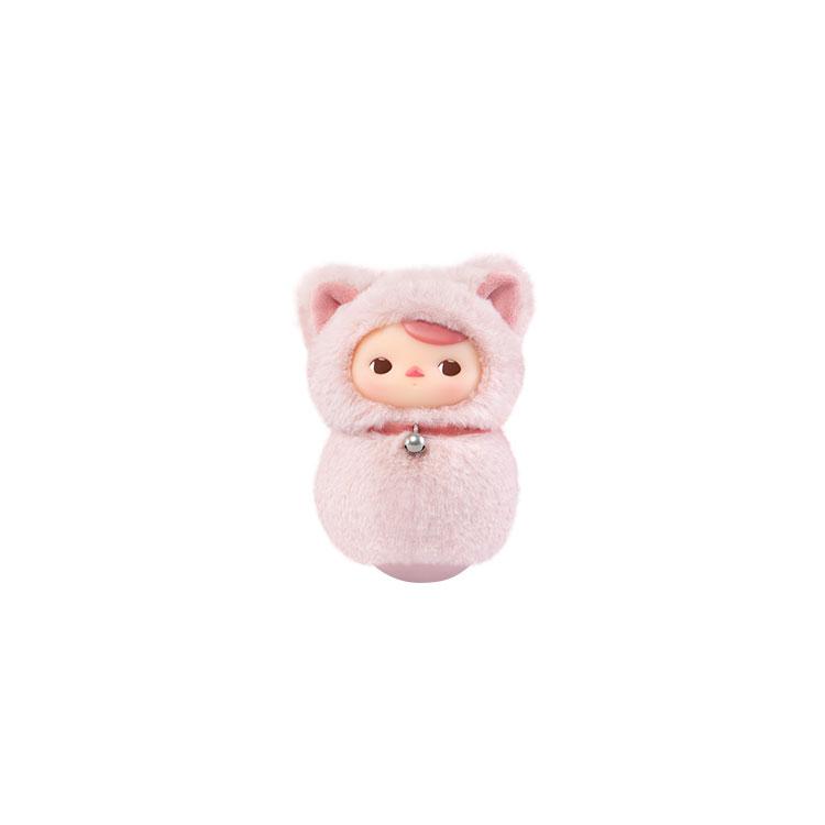 POP MART PUCKY Meowth Tumbler Collection Rubber Plush Blind Box Products, Single Blind Box