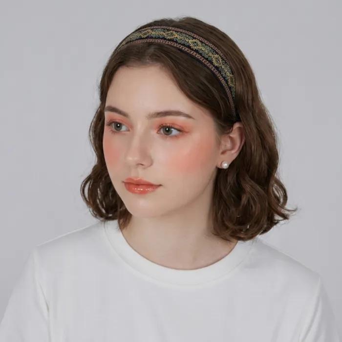 LALA Diamond Grid Headband P - A