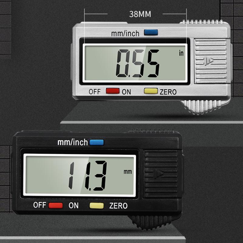 Șubler Vernier Digital 0-150mm Riglă Micrometru Electronic Instrument de Măsurare a Adâncimii Ecartament Instrument 6 Inch