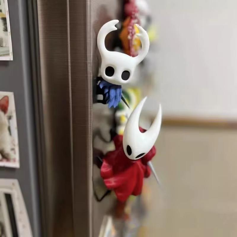 Hollow Knight Silksong Game Peripheral Figure Refrigerator Sticker Fridge Magnet Collection Decoration Kitchen Decal Gift