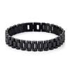 Hip Hop Simple Fashion 316L Stainless Steel 18k Gold Charm Plated Bracelet Bracelet MenPVD Fine Fashion Jewelry Gift