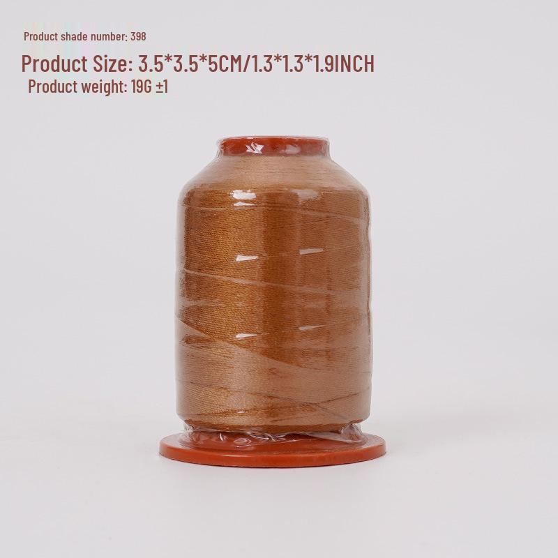 Polyester Sewing Thread: 100 Colors, 500 Yards, Fine Two-Strand, High-Speed, for Hand Sewing