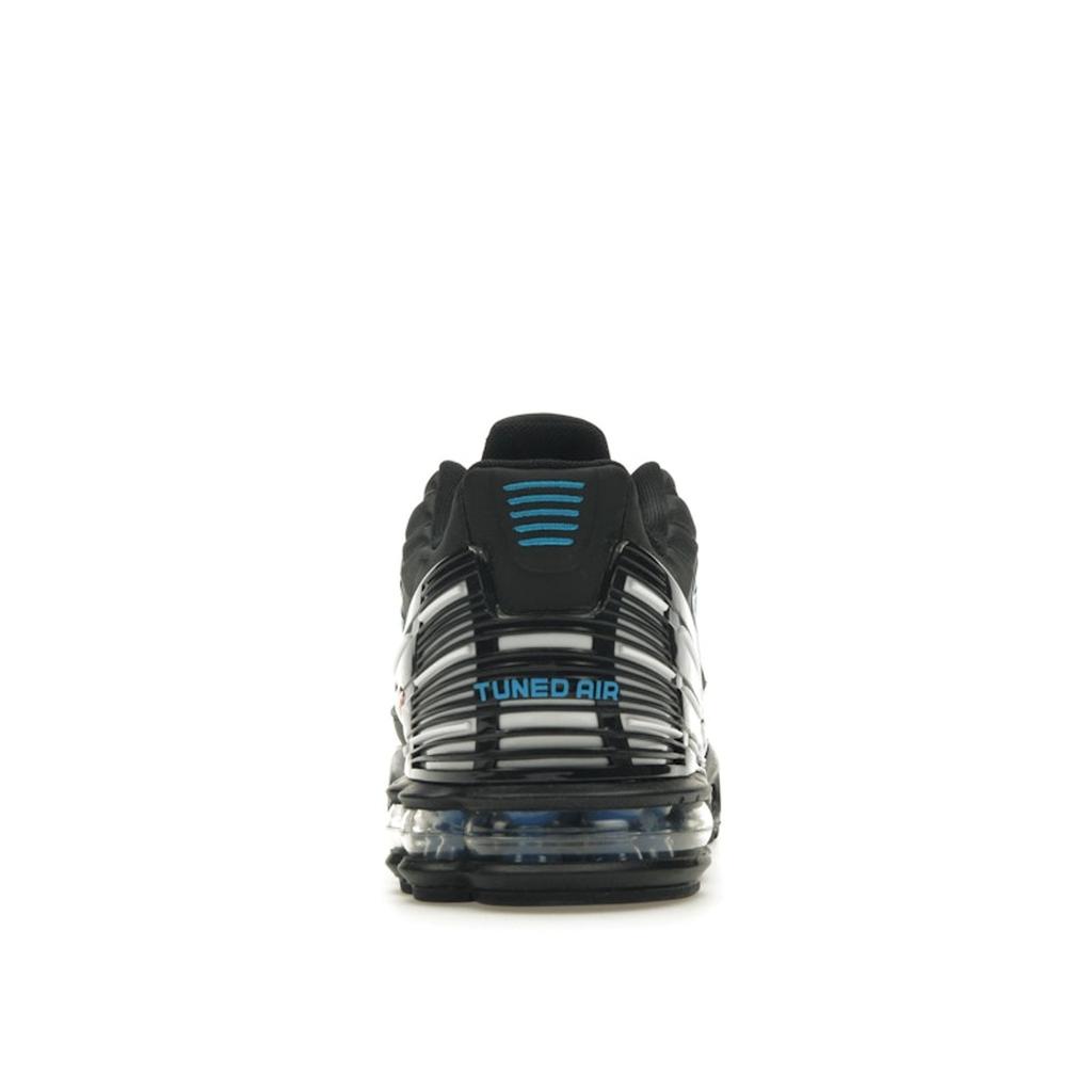Nike Air Max Plus 3 Black Laser Blue Men Sneakers White FQ2417-001