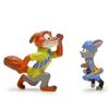 Zootopia Judy And Nick Resin Figurine Set For Gift And Decoration