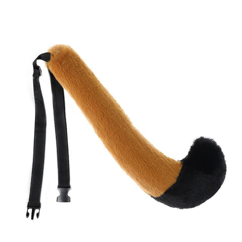 A Plush Beast Tail Cute Fashion Accessories Fox Tail Waist Comics Party Cosplay Dress Up