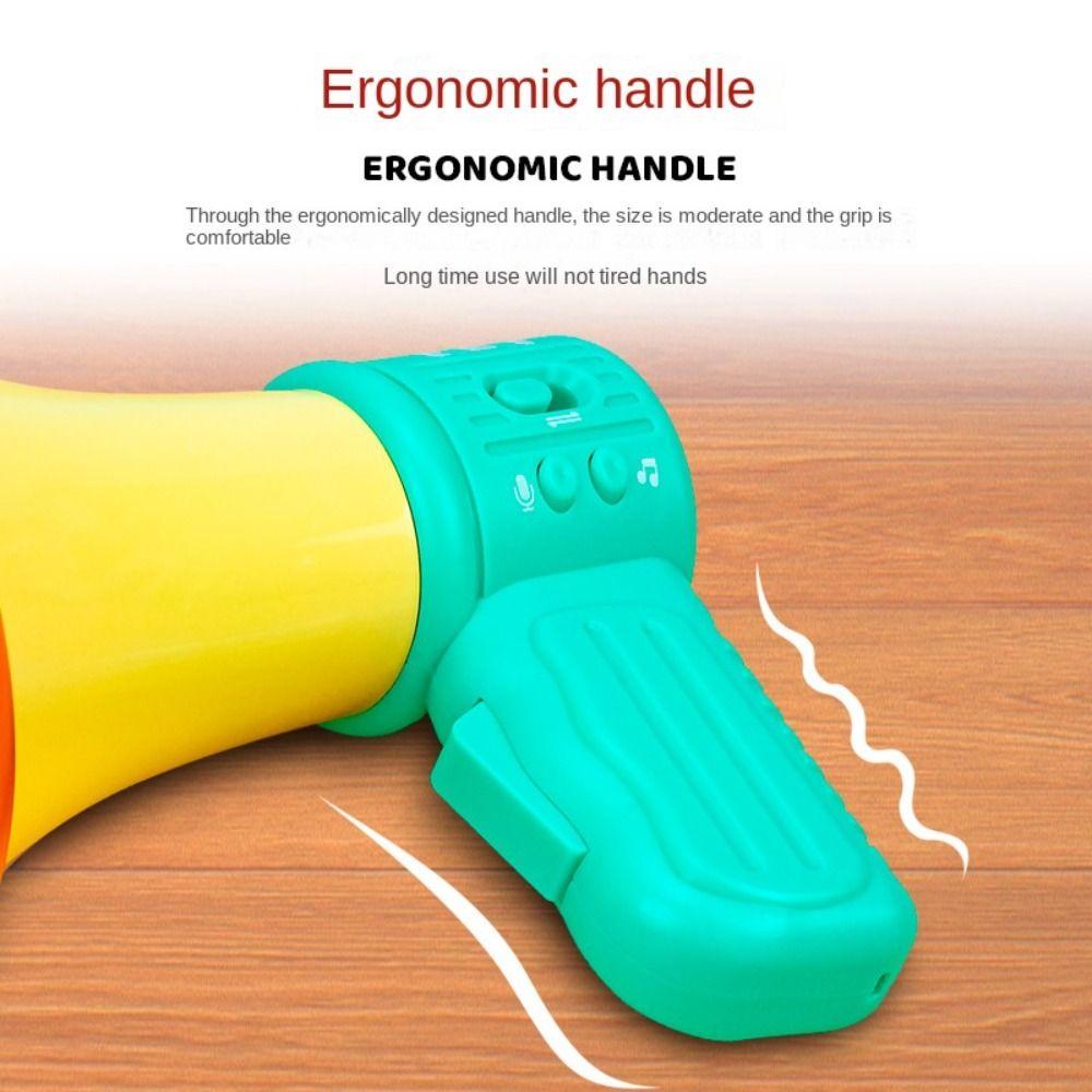 Horn Megaphone Recording Toy Electronic Sound Amplifier Recorder Kids Gift
