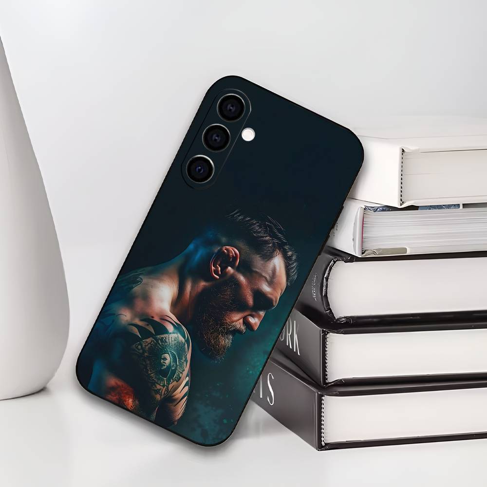 Boxen C-CONOR M-McGregor Handyhülle Für Samsung Galaxy A73,A72,A71,A70,A53,A52,A51,Weiche Silikon Schwarze Hülle