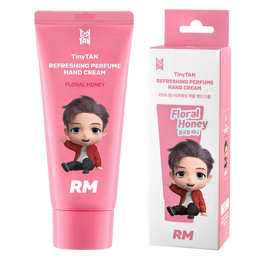 [TinyTAN] Perfume Hand Cream 50ml RM Edition - Long-Lasting Floral Honey Scent, Moisturizing Shea Butter Hand Lotion, BTS Goods 50ml x 1EA