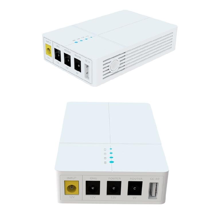 Uninterruptible Power Supply for Home and Office Networking Supporting Routers Featuring 13500mAh 12 Hours Power Backups