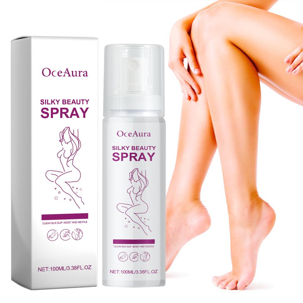 OceAura Body Hair Removal Spray Painless Hair Inhibitor Armpit Leg Hair Reduction Silky Smooth Skin Care Spray Hair Removal Foam
