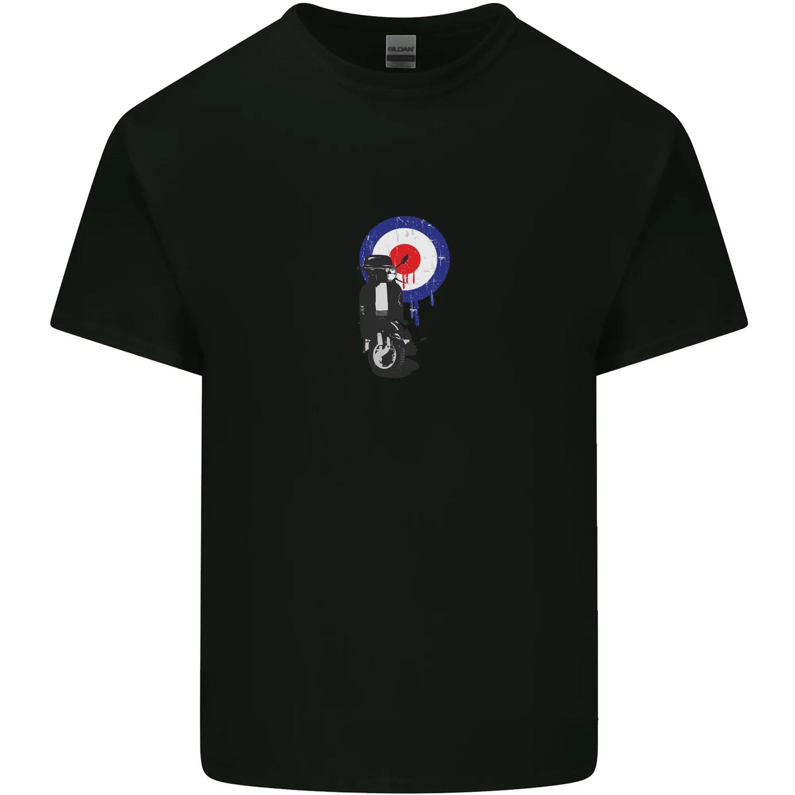 MOD Scooter Symbol Logo Motorbike Kids T-Shirt Childrens M