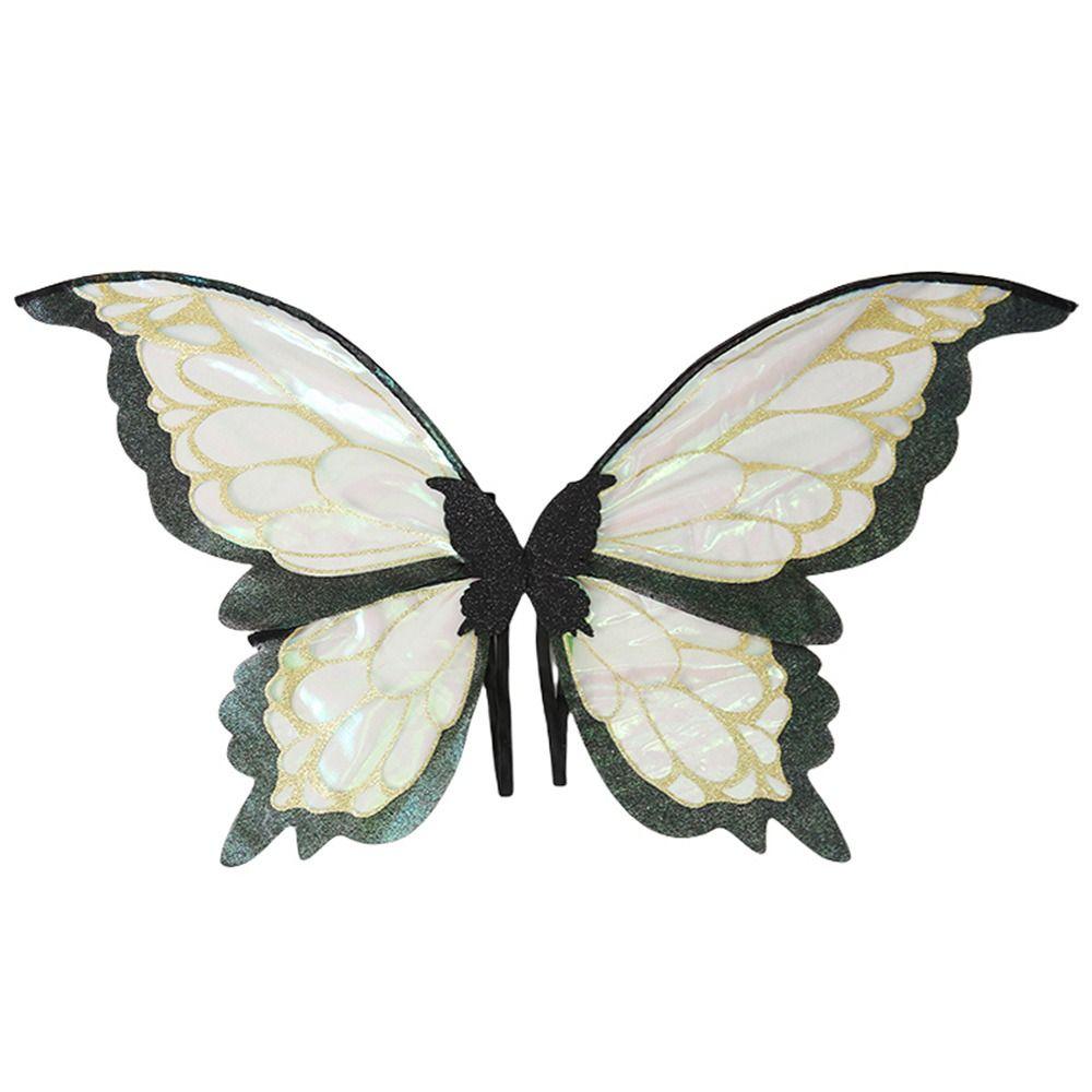 Adults Kids Fairy Wings Two-Color Halloween Costume Accessories Butterfly Costume Wings