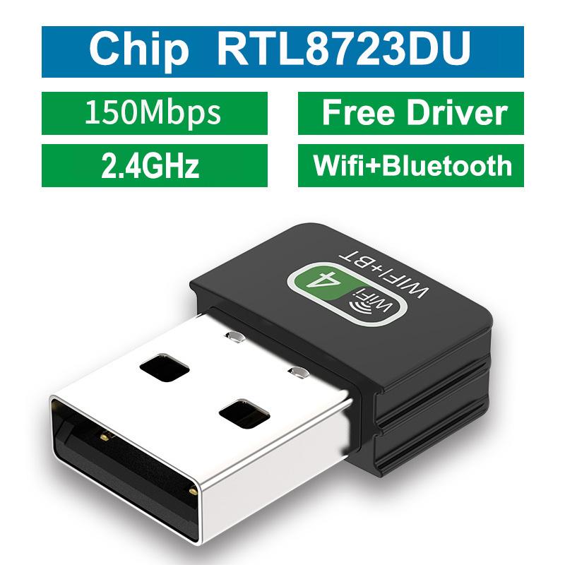 MINI USB Wifi Bluetooth Adapter 150Mbps 2.4Ghz Antenna Ethernet Wi-fi Dongle Lan Wireless Network Card PC Desktop Receiver