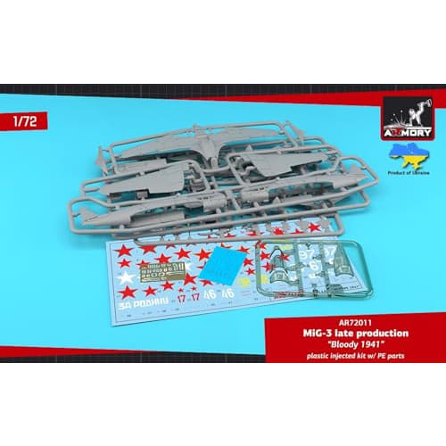 Armory 1/72 MiG-3 Late Model 1941 Plastic Model AMR72011