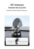 Multi-functional T28-2 Anti-shake Magnetic Car Phone Holder with Vacuum Suction Cup for Dashboard