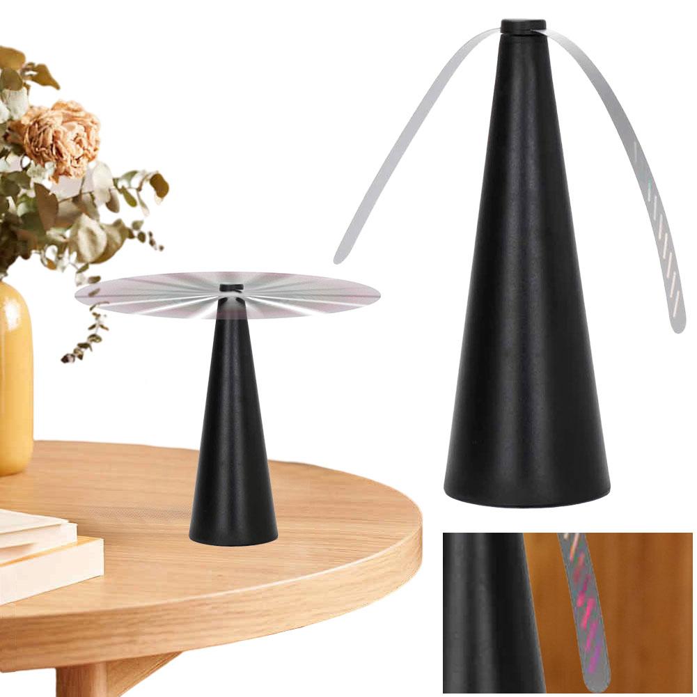 Fly Repeller Table Fan USB Or AA Battery Powered Fly Mosquito Repeller Fan Portable Pest Control for Indoor Outdoor Picnic Party