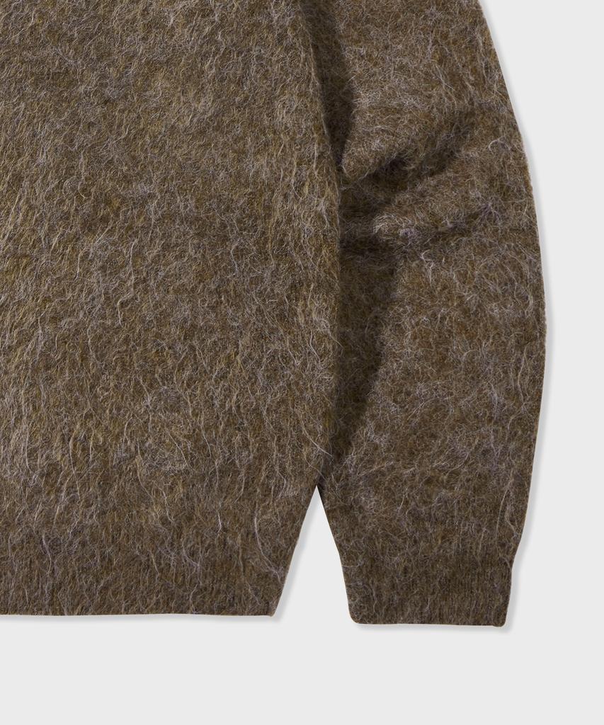 GLW Oversized Brushed Knit Brown