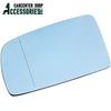 Left/Right Side Rearview Heated Mirror Blue Glass Wide Angle For BMW 5 Series E60 E61 2003 2004 2005 2006 2007-2010 51167065081