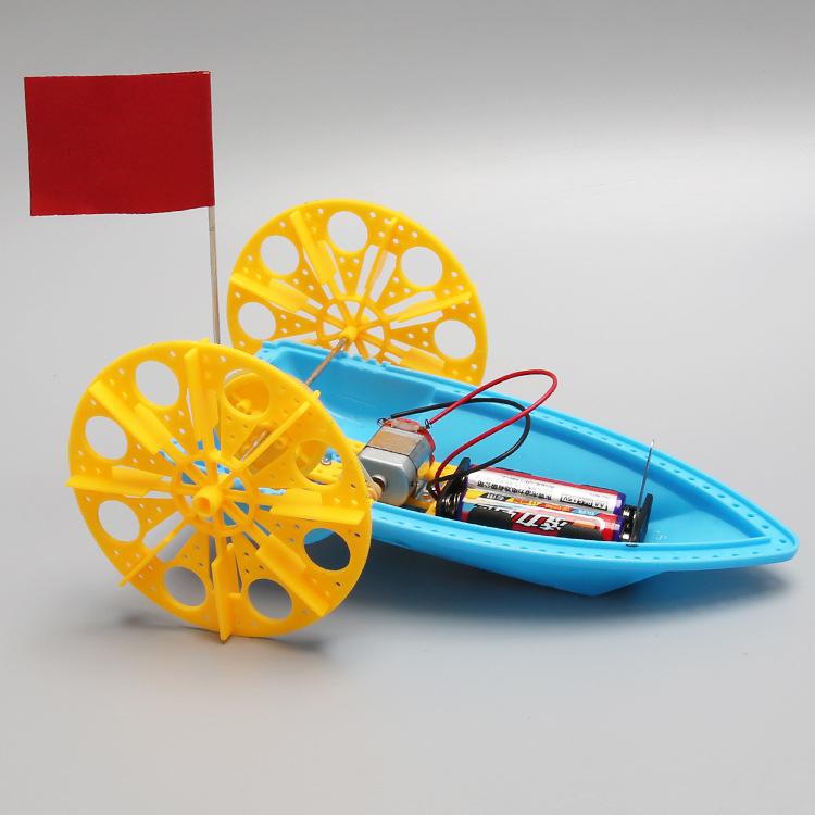 Technology Small Production Small Invention Diy Handmade Materials Package Ming Ship Science Experiment Steam Primary School Students Teaching Aids