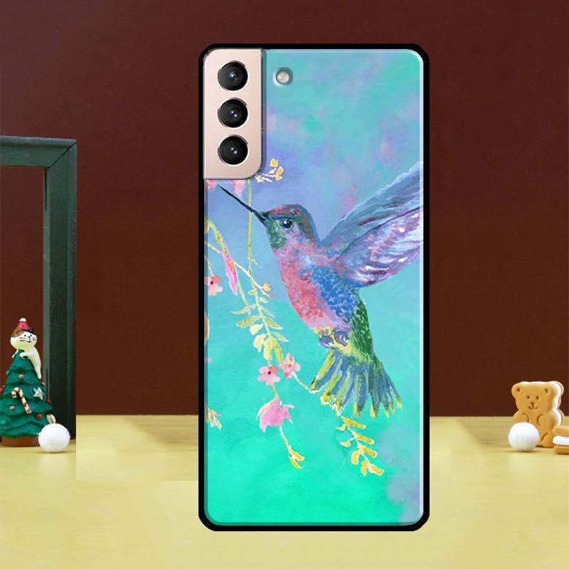 Hummingbird Case For Samsung Galaxy S25 Ultra S20 S21 S22 S23 S24 Ultra S9 S10 Plus S24 FE Phone Cover