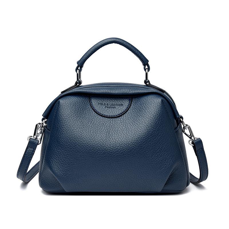 Women's Bag New Fashion Shoulder Messenger Handbag Large Capacity Lychee Pattern Bag