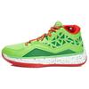 Li Ning Wade Fission 2.5 Mittelhohe Basketballschuhe Unisex Grün Rot ABFK031-4
