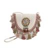 Casual Simple Texture Niche Design Fashionable Saddle Bag 2025 Summer New Foreign Style Women's Shoulder Messenger Bag