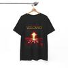 Vulkan T-Shirt Retro Filmplakat Vintage 90er Grafik Unisex Schwerer Baumwoll-T-Shirt