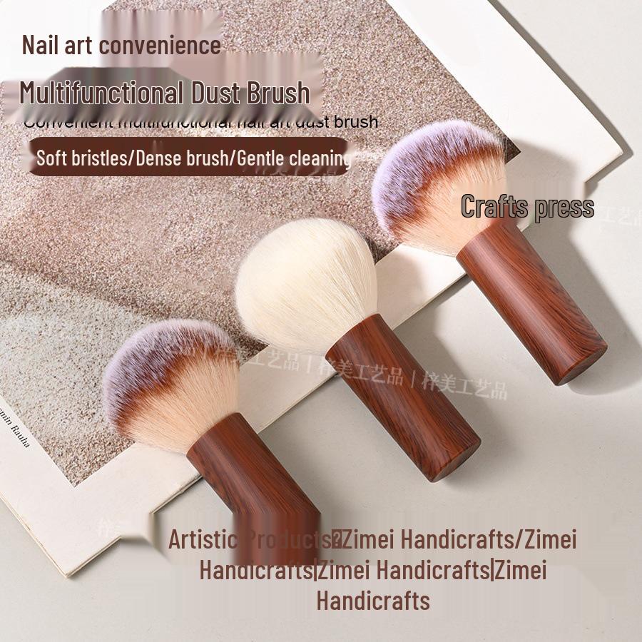 

Nail Art Ultra-Dense Dust Brush for Cuticle & Grinding Cleanup