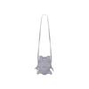 Pleatsmama Mini Crossbow Bag Glitter Silver
