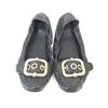 MIUMIU Leder Ballerinas 36.5 23-23.5 Schwarz(GEBRAUCHT)