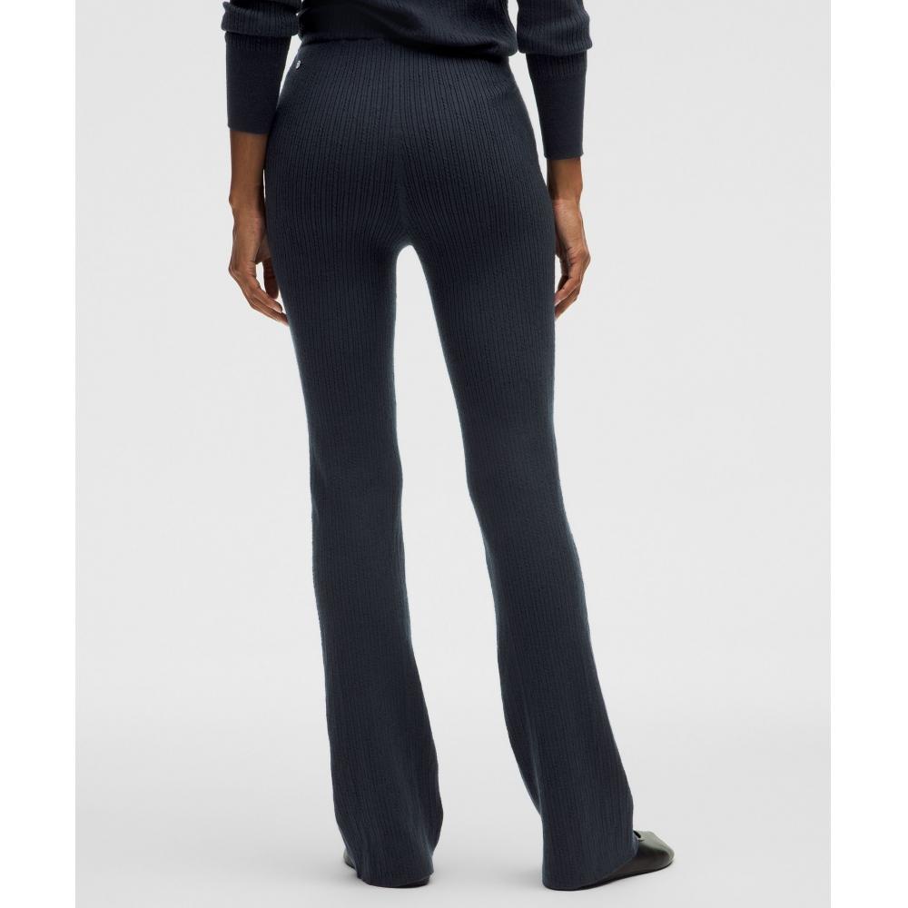 Lululemon Ribbed Merino Wool Blend Pant True Navy