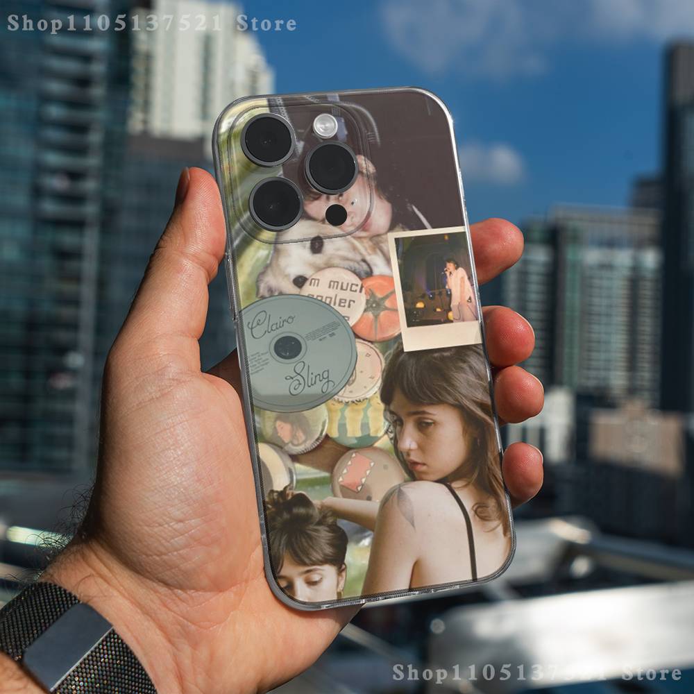 Clairo Sexy to Someone Handyhülle Für iPhone 17,16,15,14,13,12,11 Pro,Max,Plus,X,XS,XR,SE4,E Mini Transparent Weiche Hülle