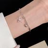 Sea Series Bohemian Shell Bangle Copper Zircon Beach Hand Chain  Couple Gift
