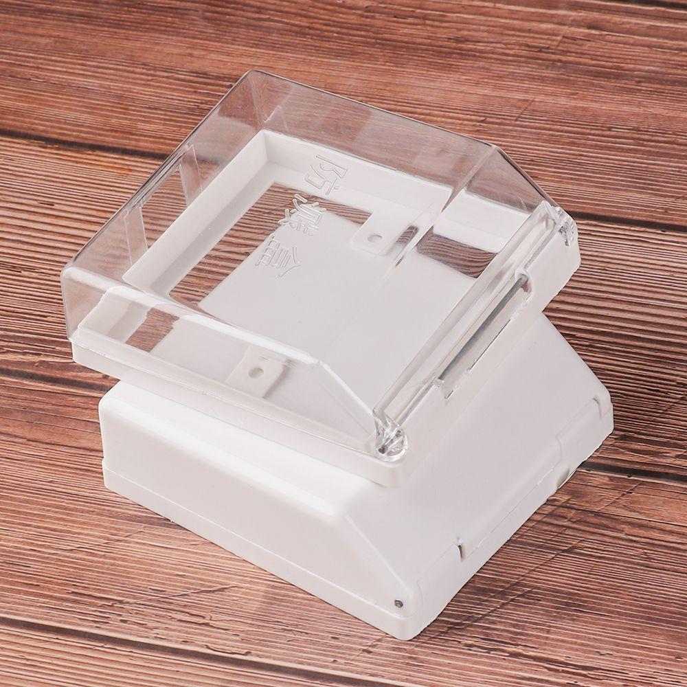 Transparent Waterproof Safety Electric Plug Cover Splash Box Socket Protector Sockets