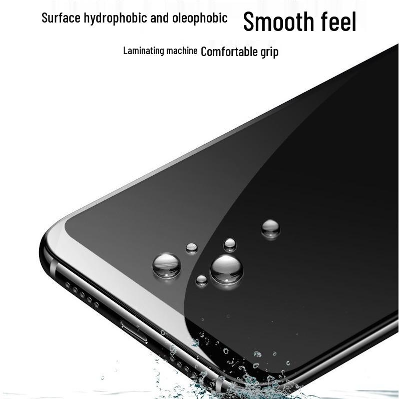Honor X7E HD Anti-Peep Tempered Glass Screen Protector with Transparent Silk Lens Film
