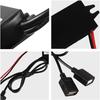 LIKENNY Car Power Port Dual Output 12V 24V Compatible 5V