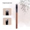 Triangle Concealer Brush for Dark Circles, Tear Troughs, Nasolabial Folds, and Highlighting.