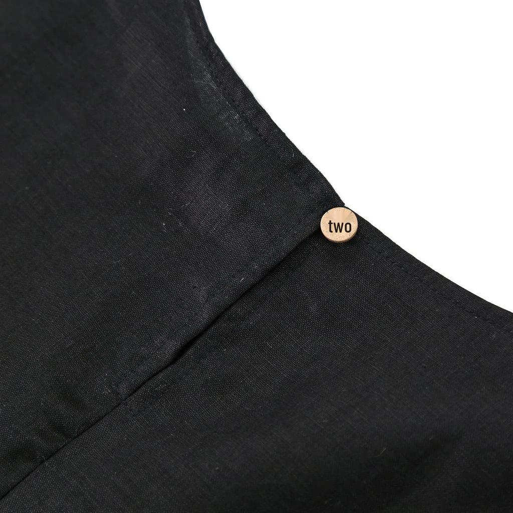 Women's European & American Style Summer Linen Lantern Sleeve Top