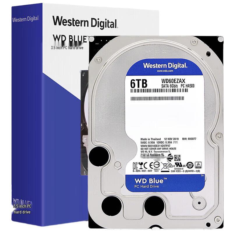 

Western Digital WD Blue 6TB Desktop Hard Drive 6TB