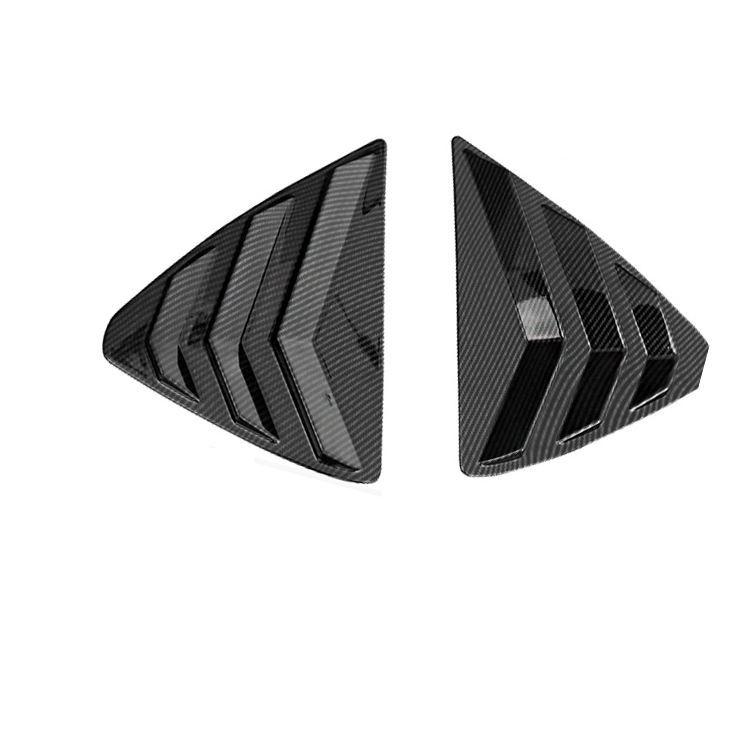 Dreieckige Heckfenster-Lüftungsgitter für Mazda CX-5 2018-2022 Zierleiste