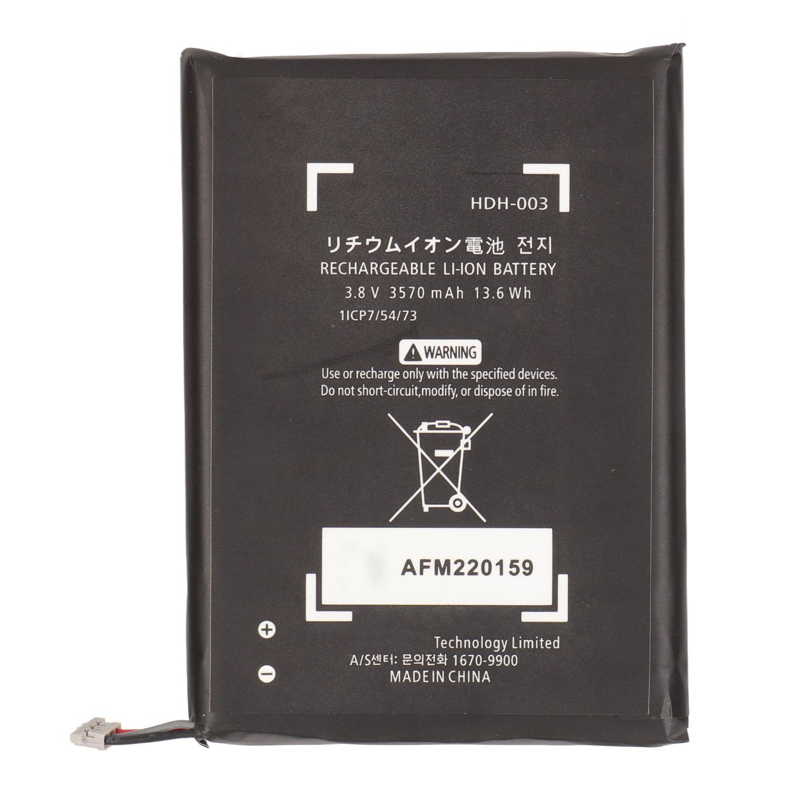 

HDH 003 для Switch Lite Battery 13.6Wh 3570mAh сменный литий-ионный аккумулятор с ремонтным комплектом