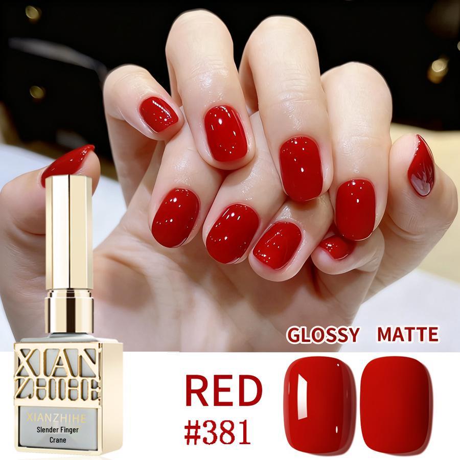 2025 Trendy Wine Red Nail Gel Polish - Autumn/Winter Edition for Nail Salons